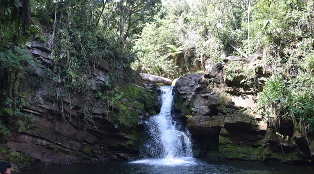 Tourist landscape in Villa Rica